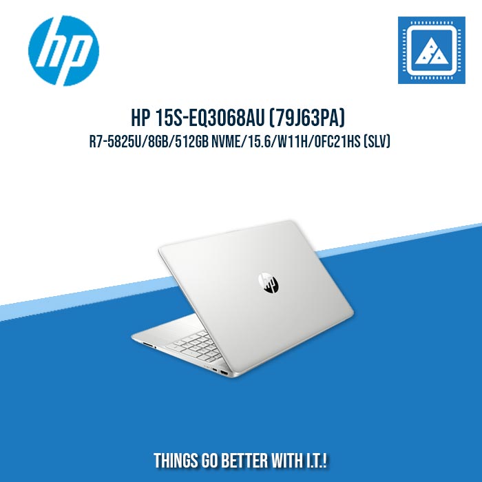 HP 15S-EQ3068AU (79J63PA) R7-5825U/8GB/512GB NVME | BEST FOR STUDENTS AND FREELANCERS LAPTOP HP 15S-EQ3068AU (79J63PA) R7-5825U/8GB/512GB NVME | BEST FOR STUDENTS AND FREELANCERS LAPTOP